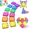 MIKIBLUE Magnetic Building Tiles Set for Kids 42 PCS Magna Blocks