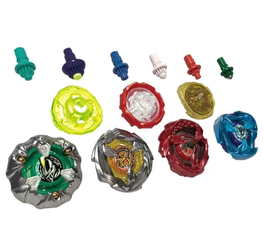 Beyblade-X-UX-10-KnightMail- 4 blades 3 ratchets and  bits