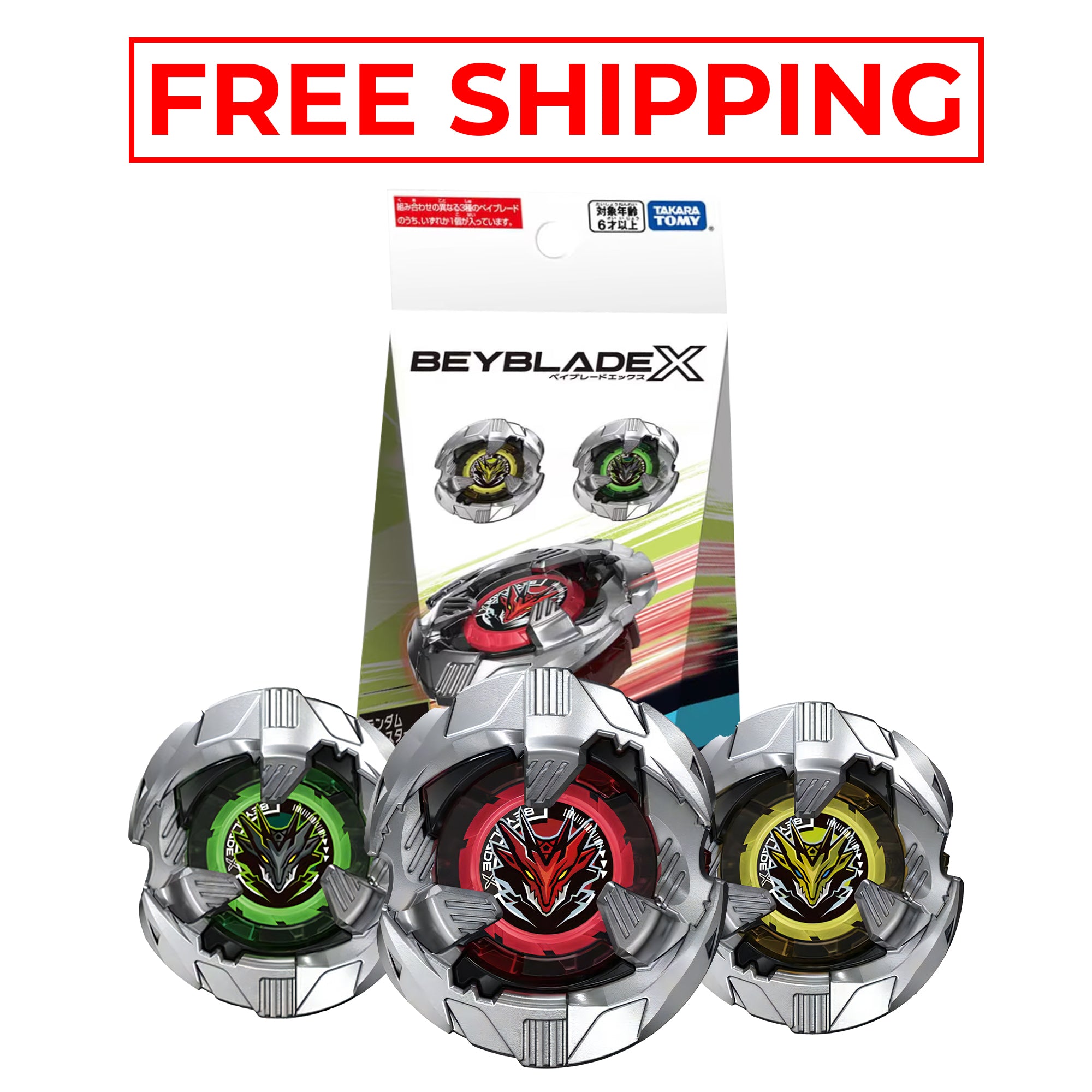 [Pre-Order] Full Set Takara Tomy Beyblade X BX-39 Shelter Drake Select