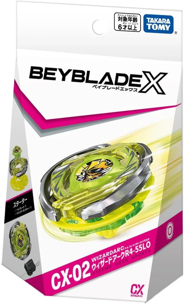 Beyblade X CX-02 WizardArc box
