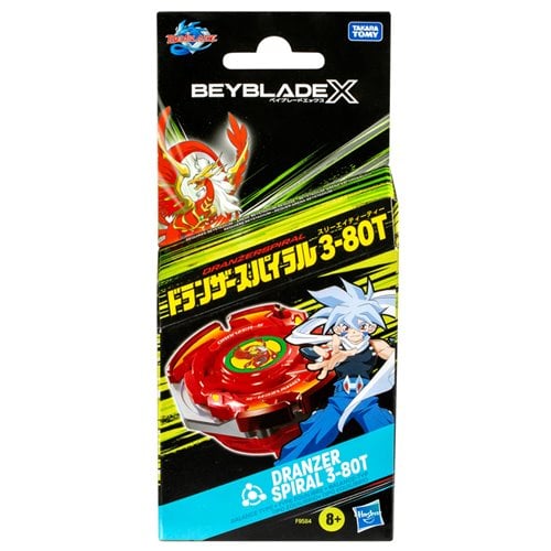 Habro Beyblade X Dranzer Spiral 3-80T Anniversary X-Over