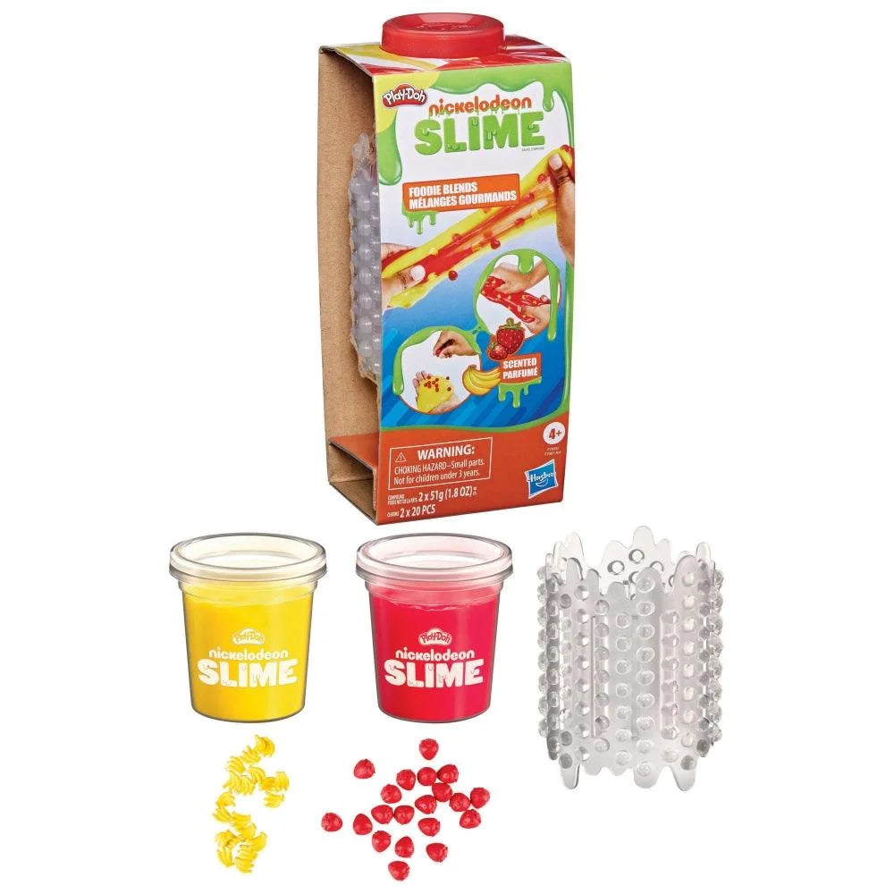 Play-Doh Nickelodeon Slime Brand Compound Scented Foodie Blends Assortment