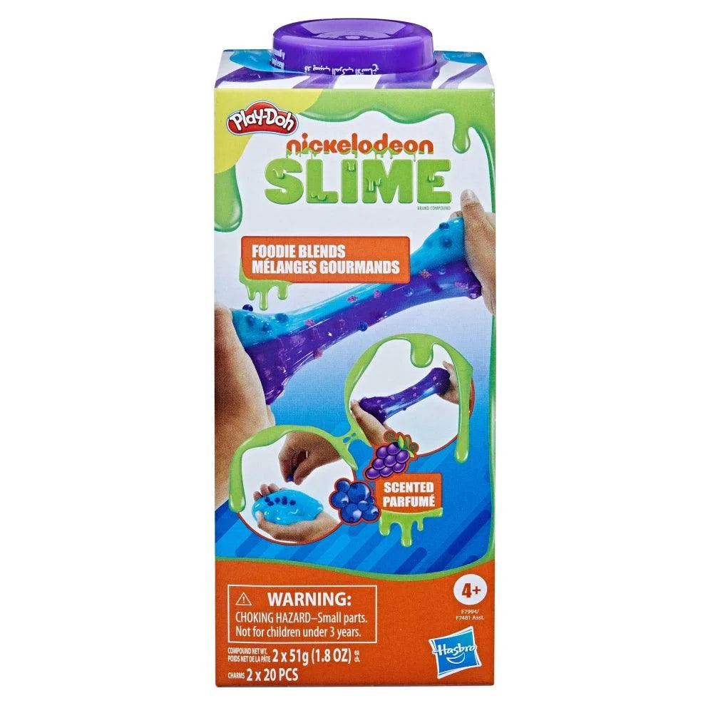 Play-Doh Nickelodeon Slime Brand Compound Scented Foodie Blends Assortment