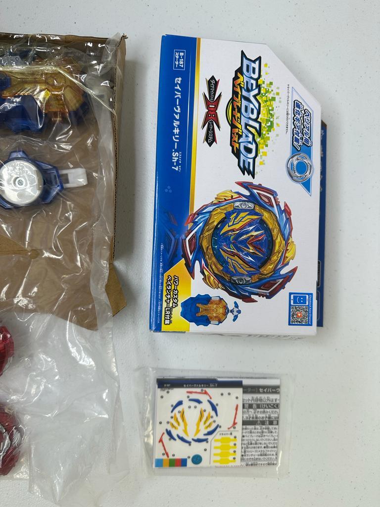 TAKARA TOMY Special Edition Savior Valkyrie.Sh-7 Burst DB Beyblade (Rashad's Red Ver.) B-187