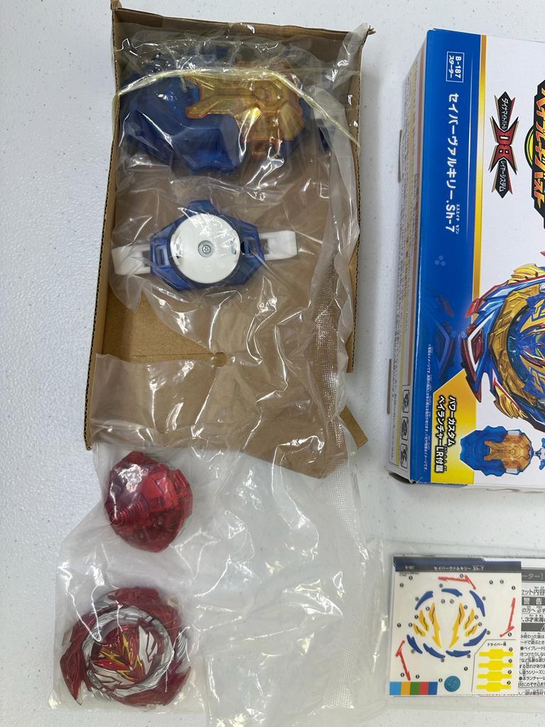 TAKARA TOMY Special Edition Savior Valkyrie.Sh-7 Burst DB Beyblade (Rashad's Red Ver.) B-187